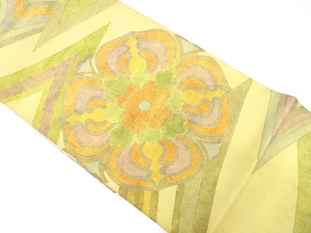 Japanese Kimono / Antique / Fukuro Obi Silk